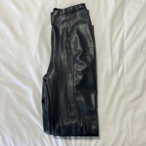 Faux Leather Legging Pants